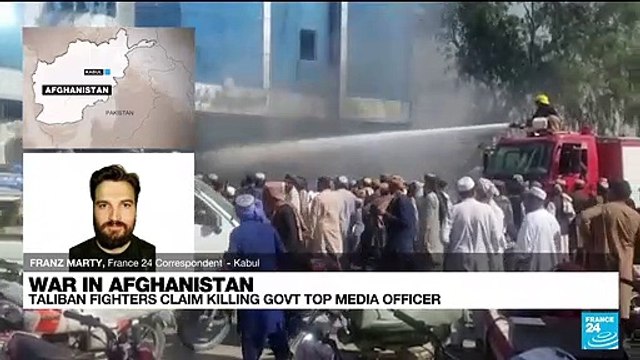 Taliban claims assassination of Afghan government's top media officer