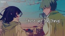 「Nightcore」→ Myself - (lyrics)