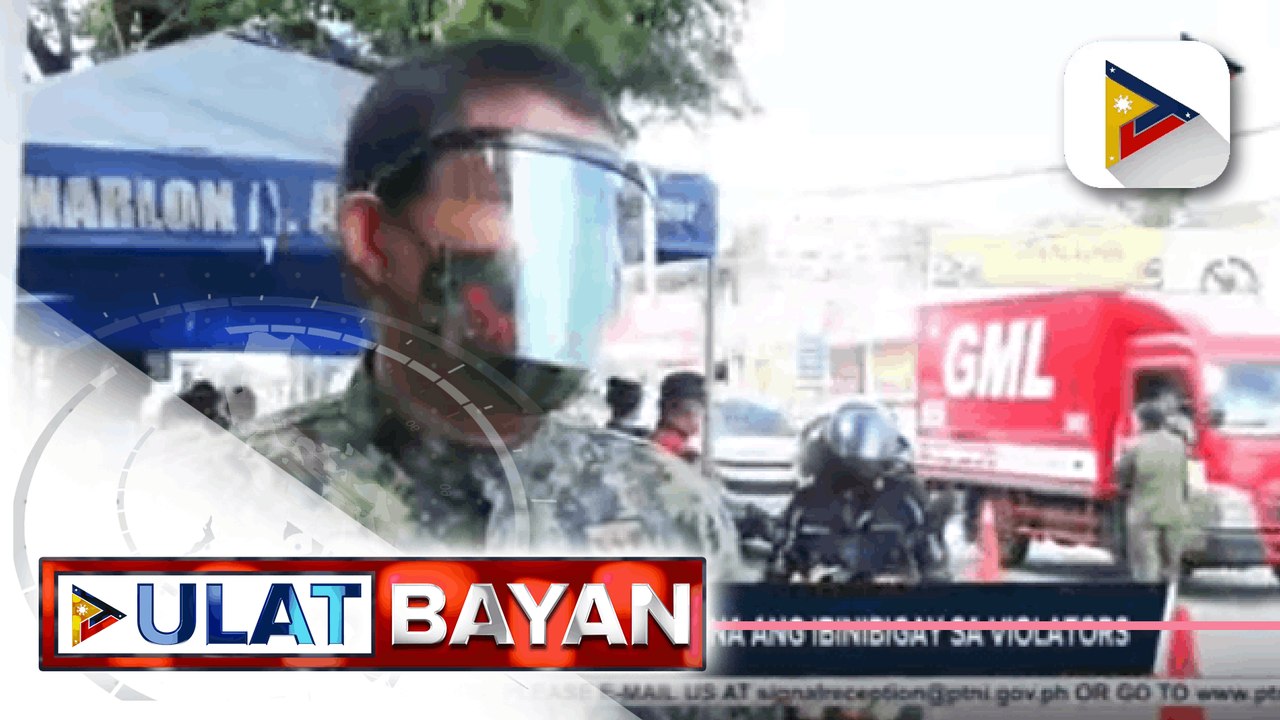 PNP, tiniyak na warning lang muna ang ibinibigay sa violators; Mga non-APOR na naghahatid-sundo ng APORs, maluwag na nakadadaan sa checkpoints basta't may certification