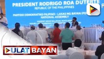 Go-Duterte, napili ng PDP-Laban bilang pambato sa 2022 elections; Sen. Koko Pimentel, sinabing dapat ang pagsugpo sa COVID-19 muna bago pulitika
