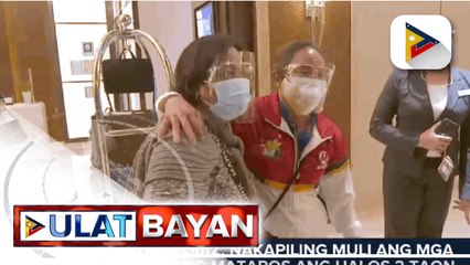Hidilyn Diaz, nakapiling muli ang mga magulang matapos ang halos 2 taon