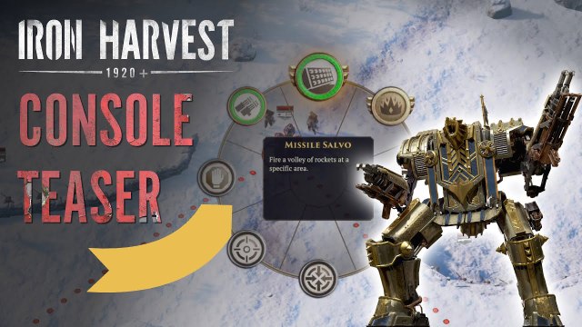 Iron Harvest 1920+ - Tráiler para Consolas