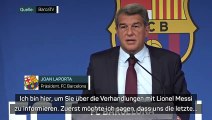 Laporta: Messi-Abgang durch 