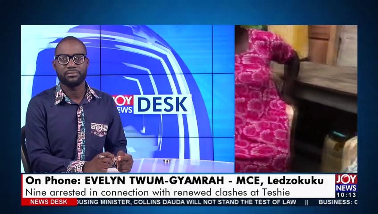 Suspected Arson: Nine arrested in connection with renewed clashes at Teshie - News Desk (6-8-21)