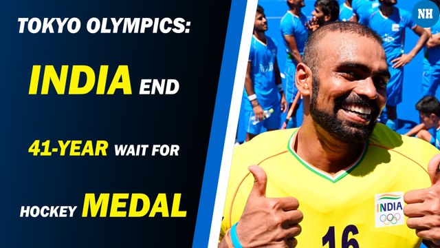 India defeat Germany 5-4 to end country's hockey medal drought at Olympics after 41 years