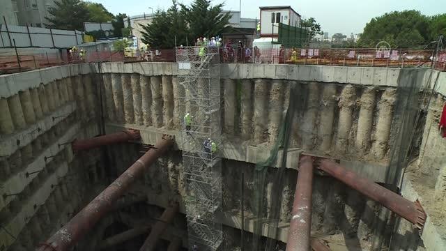 Rumelihisarüstü-Aşiyan Füniküler Hattı'nın ray kaynatma töreni yapıldı