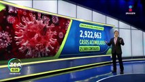 La Secretaría de Salud reportó 21,569 contagios en las últimas 24 hrs