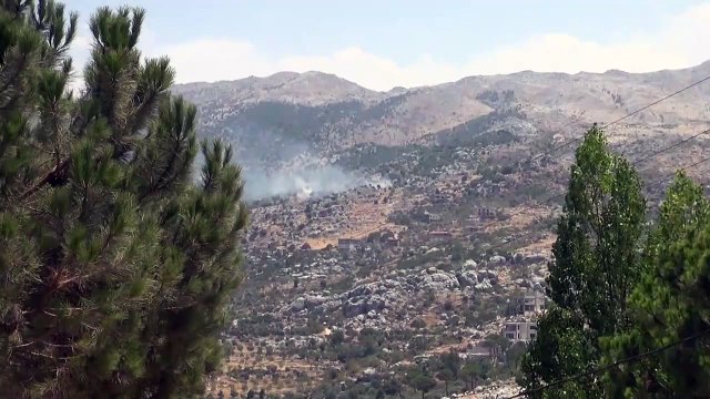 Граница Ливана с Израилем под обстрелом