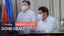 'Done deal'? PDP-Laban national council nominates Bong Go-Duterte for 2022
