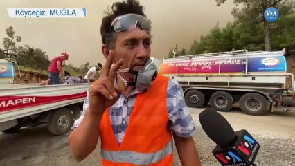 Köyceğiz Sırtlarındaki Orman Yangını Büyüyor