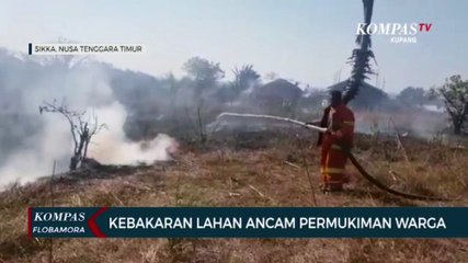 Kebakaran Lahan Ancam Permukiman Warga