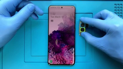 استبدال بطارية Samsung Galaxy S20 والغطاء الزجاجي الخلفي