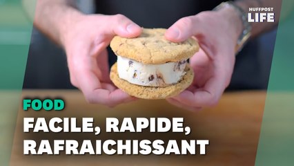 Le sandwich glacé, le dessert idéal pour cet été