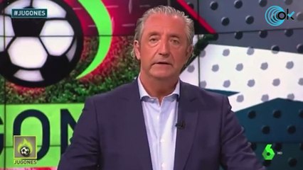 Pedrerol cumple su promesa y se marcha del plató de 'Jugones'