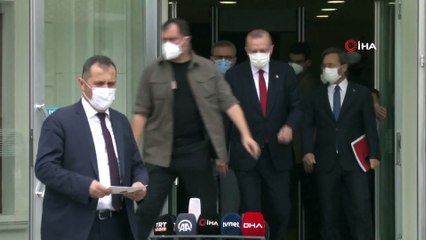 Cumhurbaşkanı Erdoğan: “Görevli olmayanlar yangın mahalline alınmayacaktır”