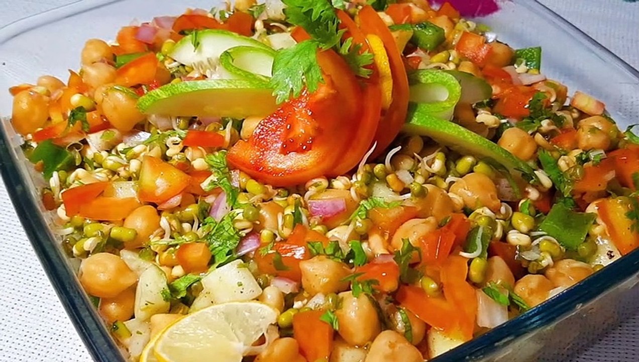 Protein Salad recipe | protein salad for weight loss | chickpea salad |  heaalthy salad recipes | Chef Amar