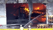 Esenyurt Belediyesi yangın söndürme çalışmalarına destek verdi