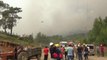 Köyceğiz ilçesindeki orman yangını nedeniyle 5 mahalle tedbir amaçlı boşaltıldı