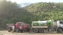 Yangın kontrol altına alındığı Manavgat'ta tedbirler elden bırakılmıyor