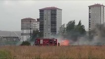 Son dakika! Baraka yangını itfaiye ekiplerince söndürüldü