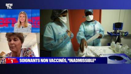 Story 1 : Soignants non vaccinés, "inadmissible" - 06/08