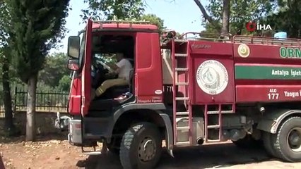 Alevler arasında kalmasına rağmen arazözünü terk etmeyen operatör: '85 milyonun hakkı var'