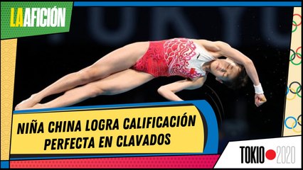 Quan Hongchan_ la niña de 14 años que dio cátedra de clavados con calificación perfecta en Tokio2020