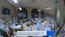 10,623 new COVID cases ngayong araw, pinakamataas mula nitong Abril | Saksi