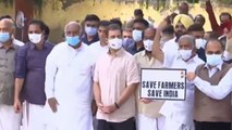 Opposition leaders join farmers' protest at Delhi's Jantar Mantar; Flash floods in Rajasthan; more