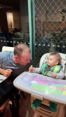 Baby Doesn't Want to Share Food