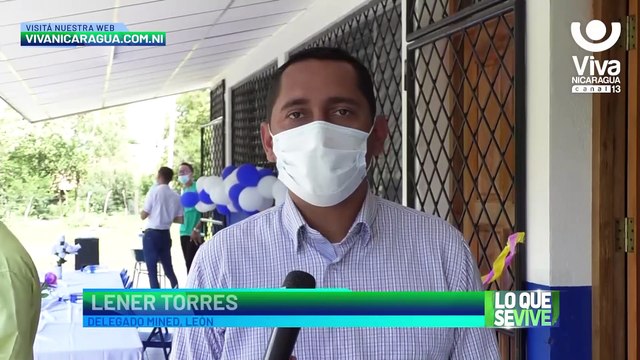 Estudiantes de primaria multigrado reciben obras de mejoras en la escuela El Porvenir en León