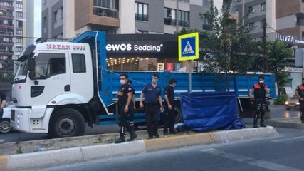 BAĞCILAR'DA KAMYONUN ALTINDA KALAN KADIN ÖLDÜ