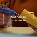 7 toilet paper ideas you should know  Easy DIY Toilet Paper Roll Crafts