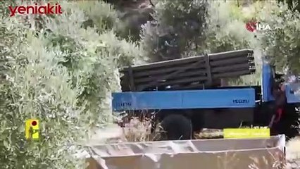 Hizbullah görüntüleri paylaştı! İşte İsrail'in vurulduğu o anlar