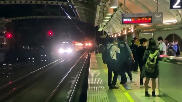 Нападение с ножом в токийском метро