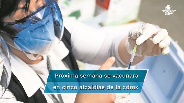 Aplicarán primera dosis para 18-29 años y segunda dosis para 40-49 años en estas alcaldías