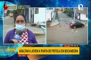 Vecinos de Bocanegra denuncian que la inseguridad ciudadana no tiene freno en sus calles