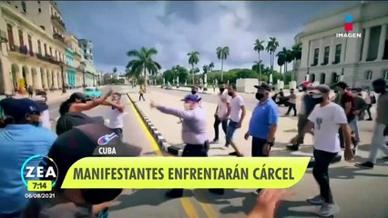 Manifestantes podrían enfrentar cárcel en Cuba