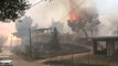 Firefighters battle devastating wildfires near Athens