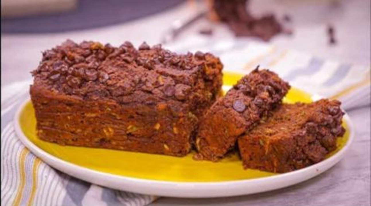 Panqué de chocolate con calabacita.| Cocina Delirante