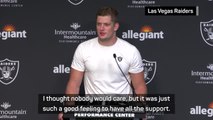 A 'great weight off my shoulders' - Nassib after coming out as gay