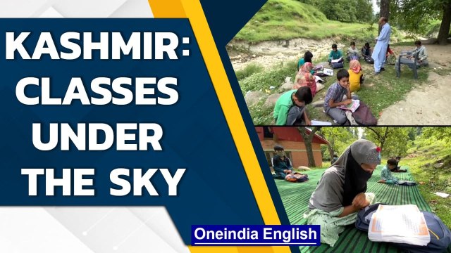 Kashmir: Govt schools move to open-air amid Covid-19 pandemic | Oneindia News