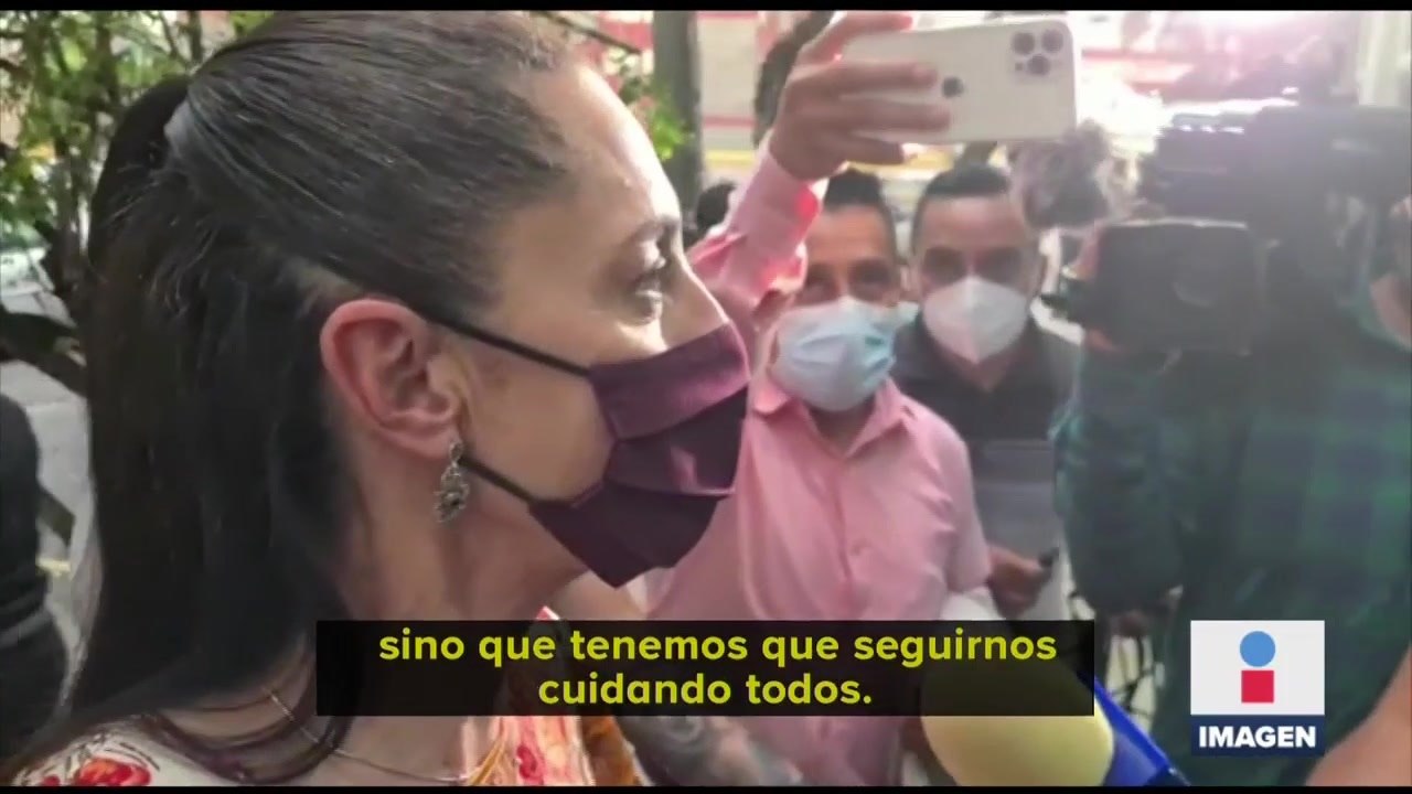 Sheinbaum contradice a Salud y asegura que la CDMX está en semáforo naranja