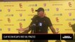 USC Fall Camp Practice #1 | Clay Helton Recaps First Fall Practice