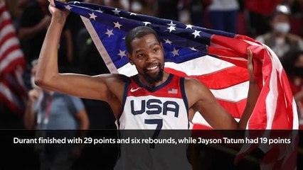 Durant leads Team USA to basketball gold