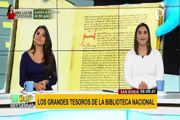 EXCLUSIVO | BDP ingresó a la bóveda de máxima seguridad de la Biblioteca Nacional