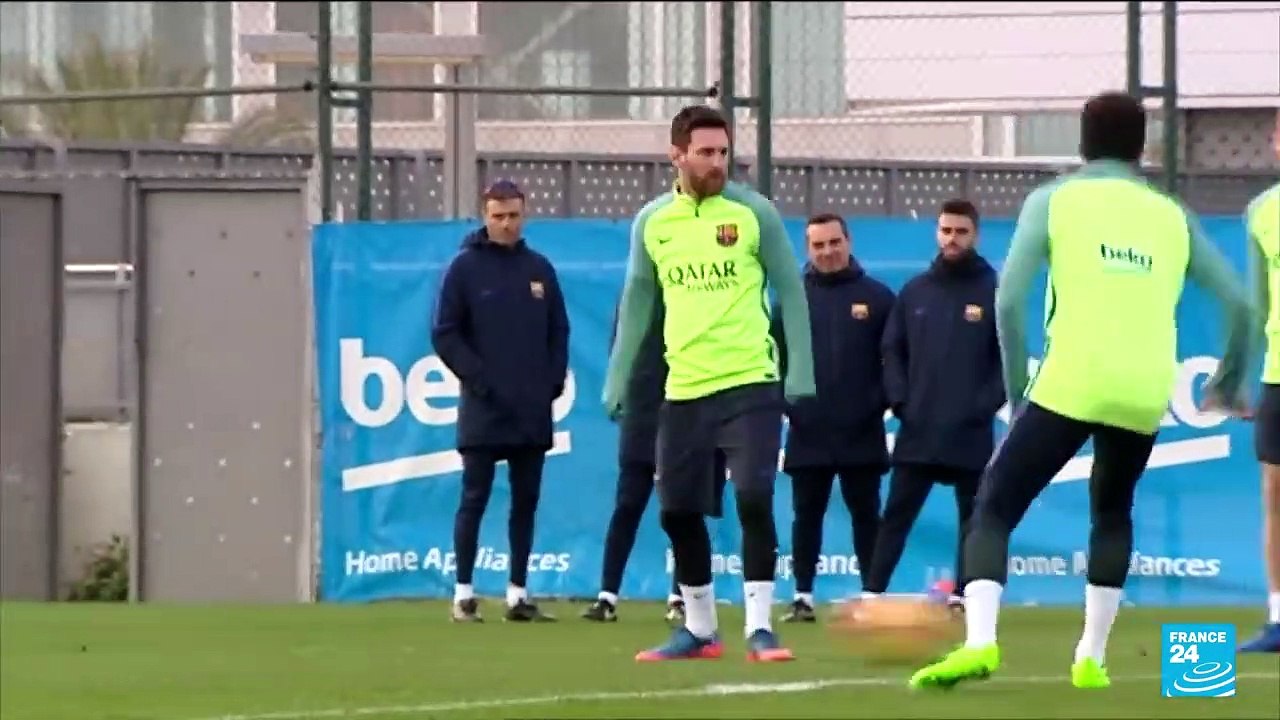 Football   l'argentin Lionel Messi quitte le FC Barcelone