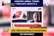 Ministro de Justicia descarta indulto a Antauro Humala