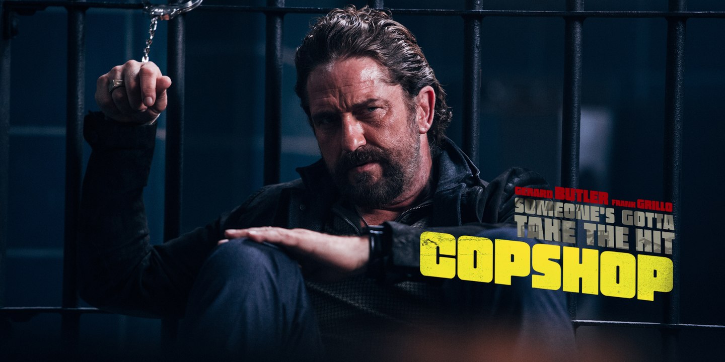 COPSHOP Movie (2021) -  Gerard Butler, Frank Grillo, Toby Huss, Alexis Louder