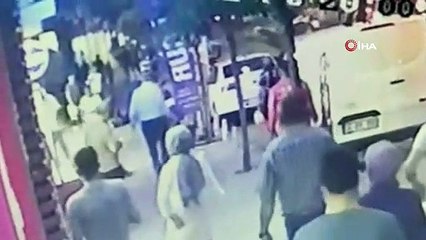 İstanbul'da korkunç cinayet kamerada